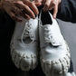 "PRADA" Tire sole white color derby shoes