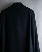 "JIL SANDER" 100% cashmere straight line stand collar coat