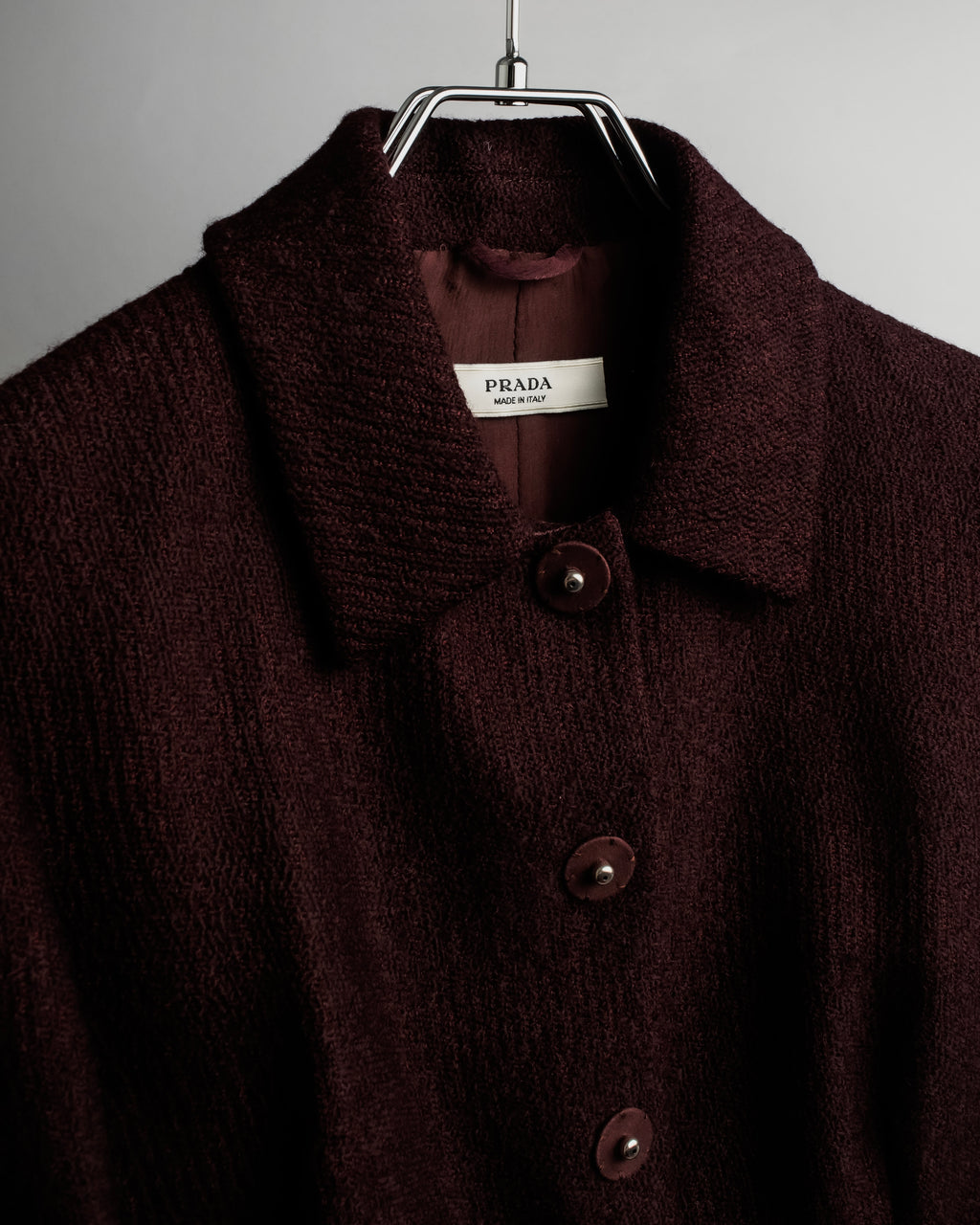 "PRADA" Piping design brushed skirt type set up