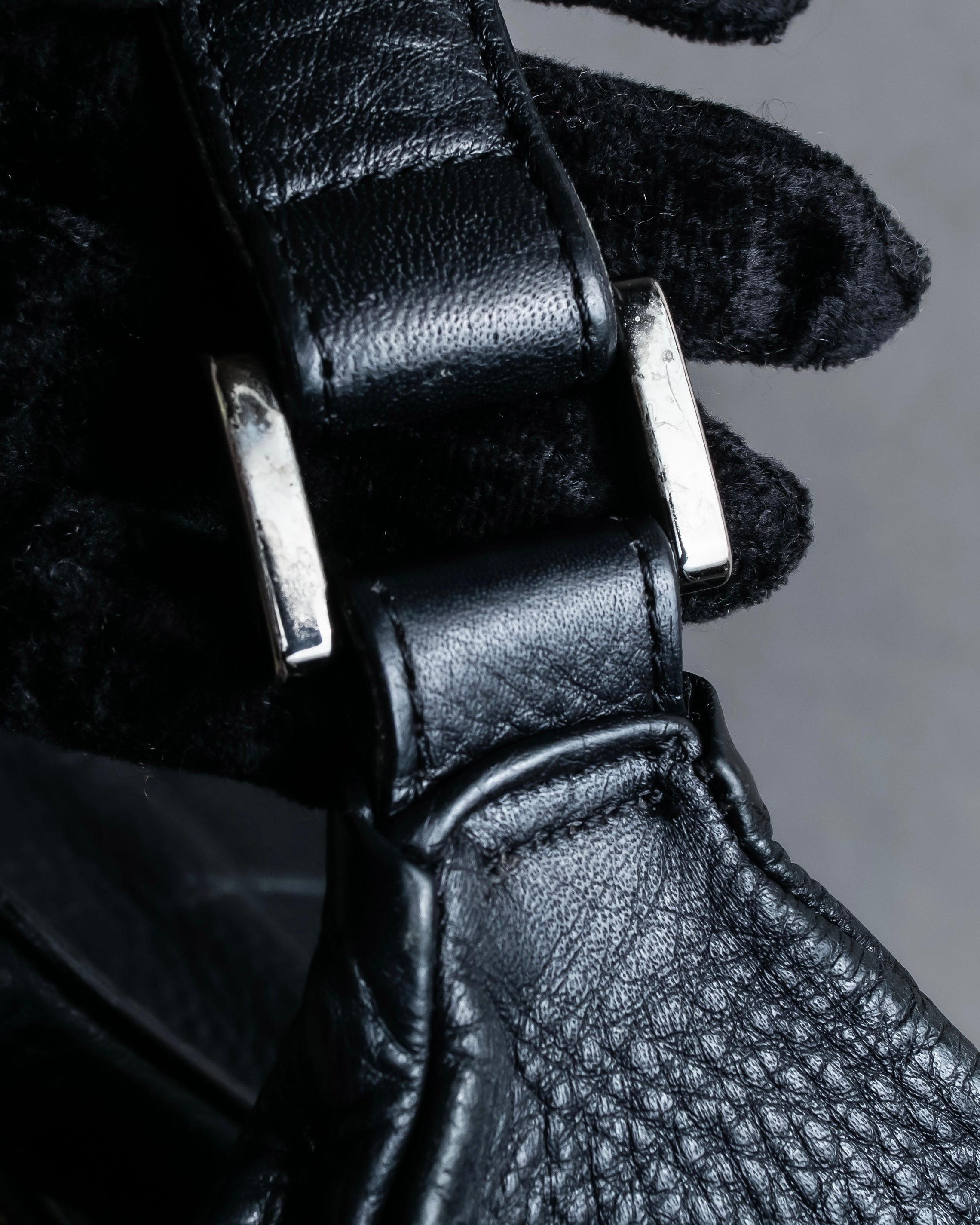 "ATAO" Gravity series grained leather 2way bag