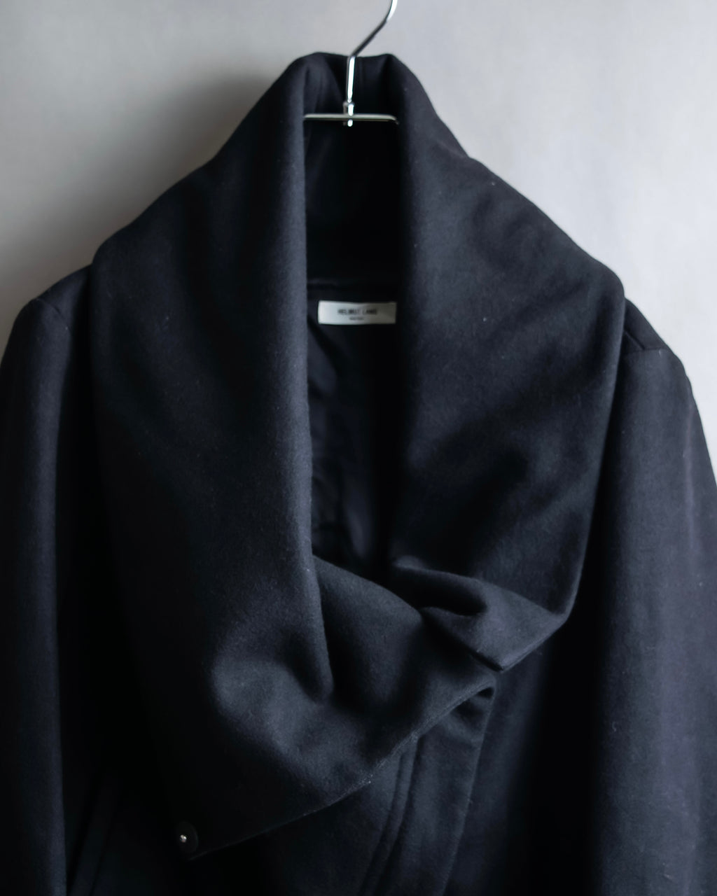 "HELMUT LANG" Short length wool riders jacket