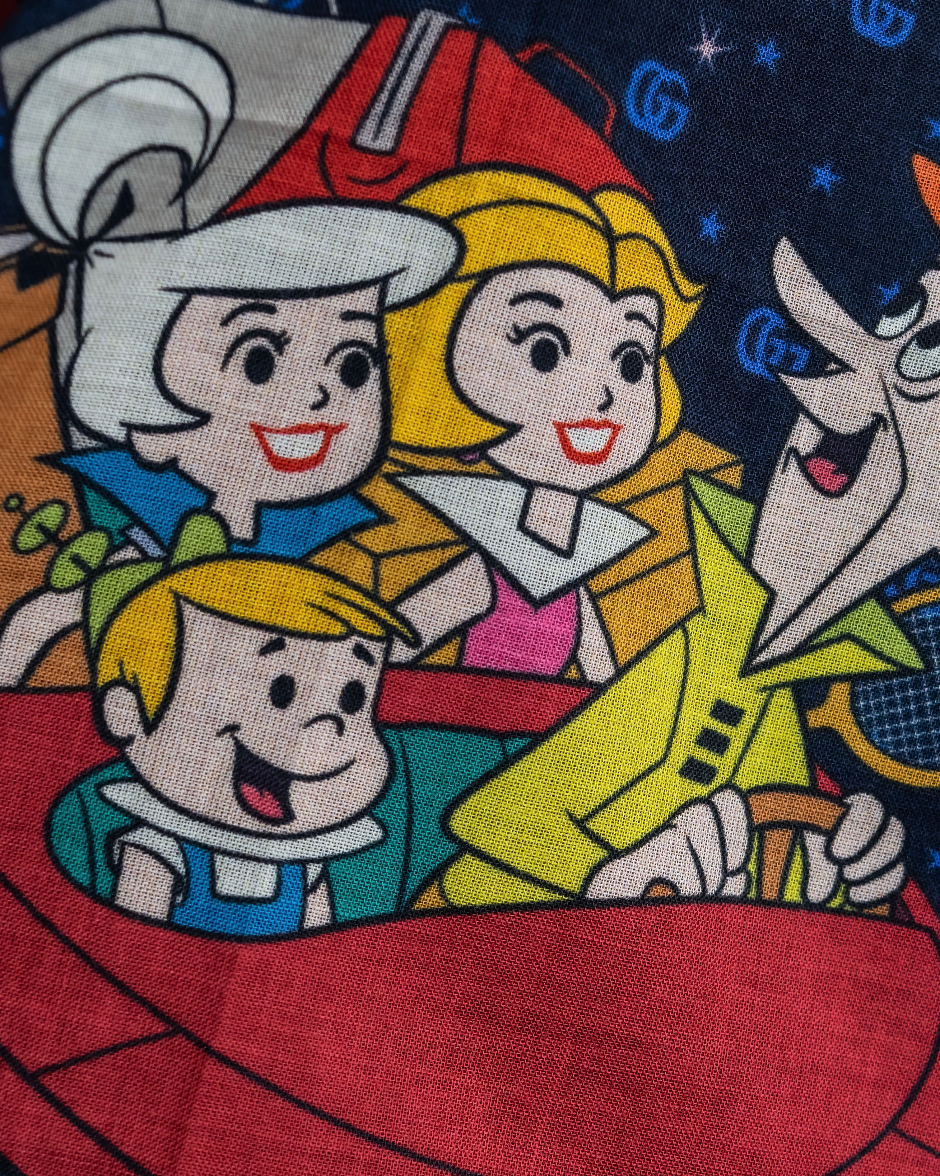 "GUCCI" Michele period Jetson collaboration silk scarf