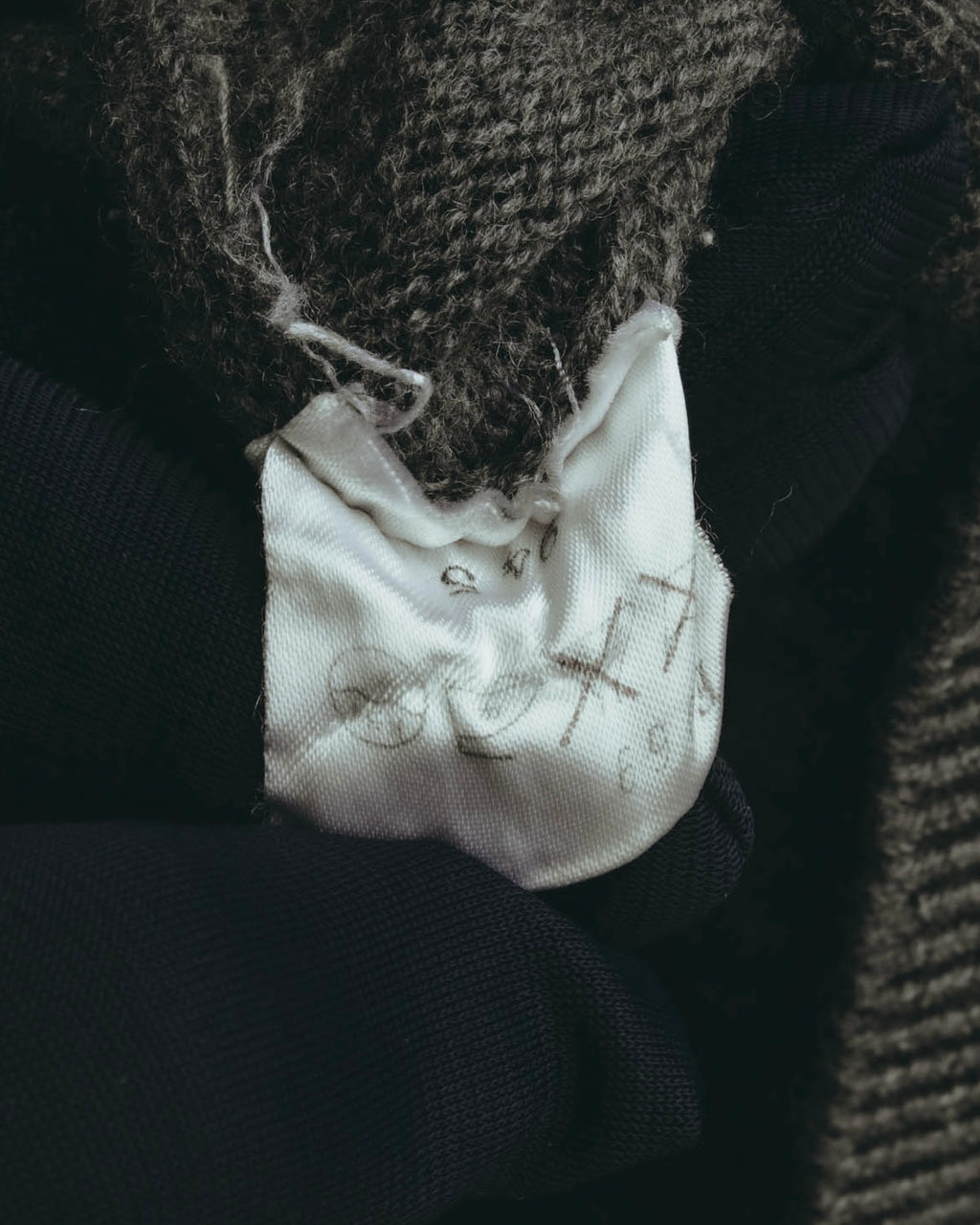 "Yves Saint Laurent" 80's-90's Relaxed wool v neck cardigan