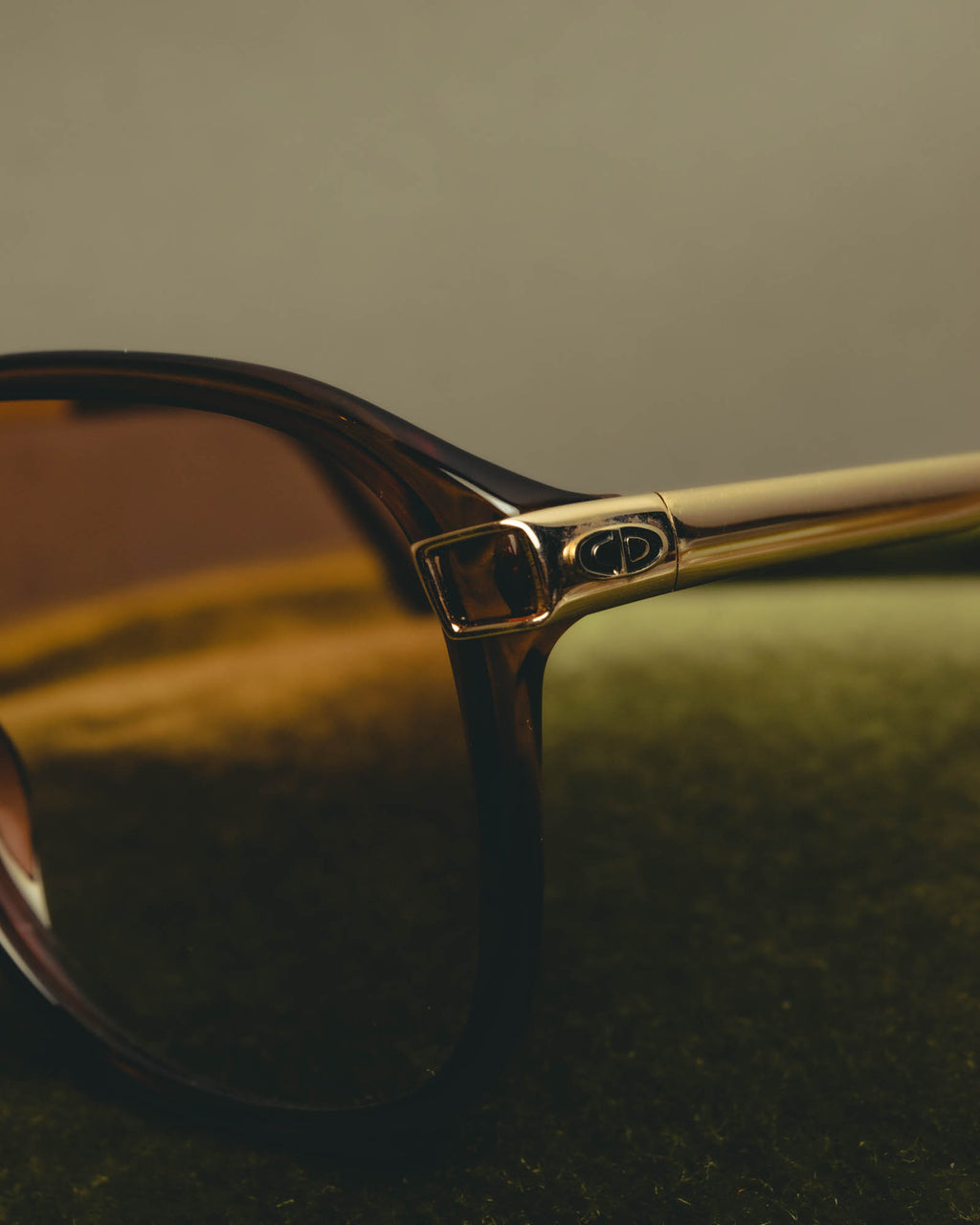 "Christian Dior" 80's Oversized square sunglasses