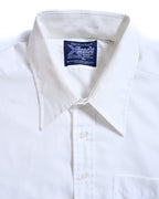 VINTAGE/ Pointed Collar White Shirt