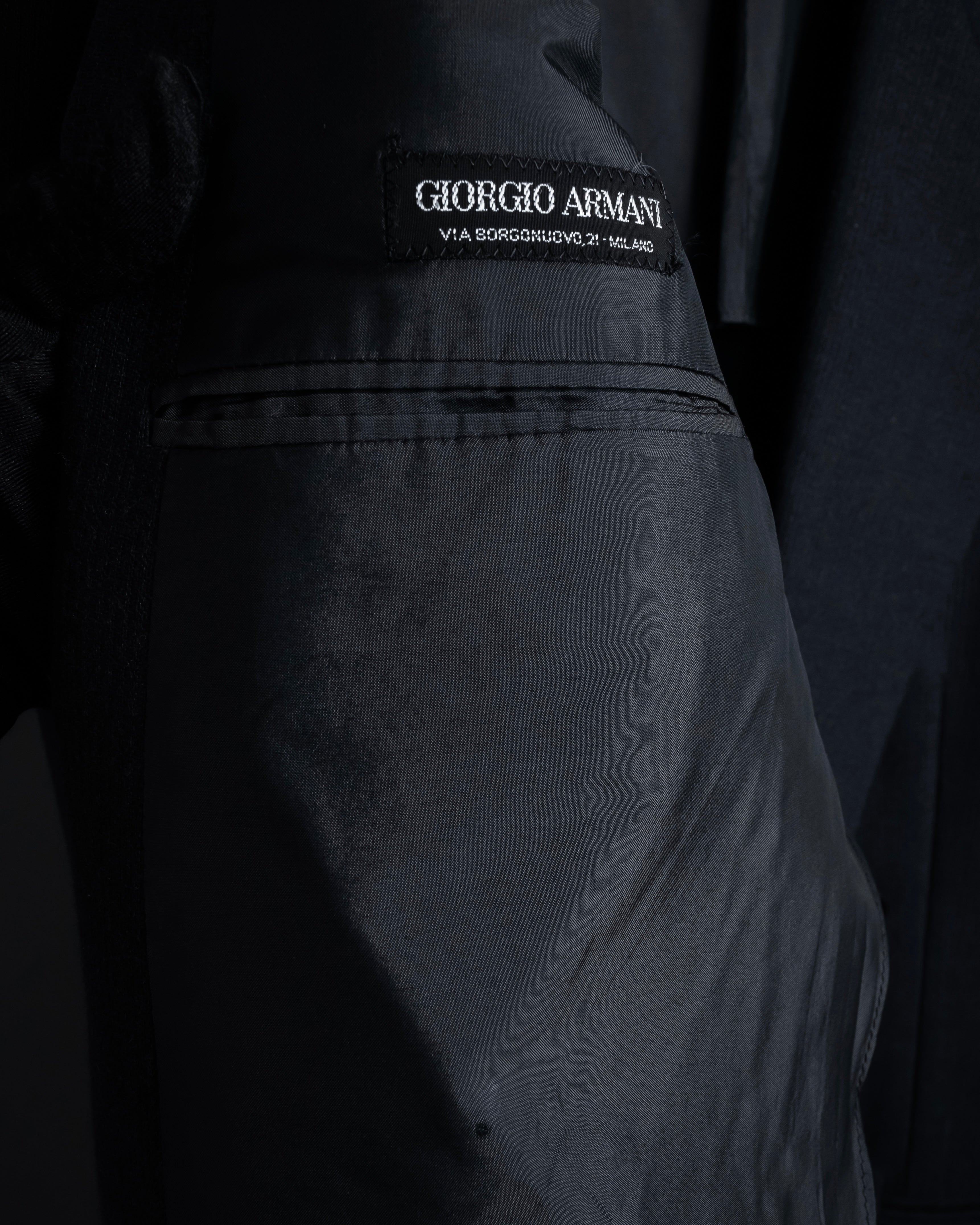 "GIORGIO ARMANI"Double-breasted classic tailoring set up