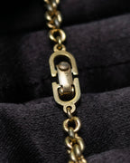 “Christian Dior” beautiful thick gold chain necklace
