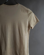 "BALENCIAGA" Painting graphic logo engraved T-shirt