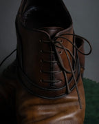 "LOUIS VUITTON" Layered panel design leather shoes