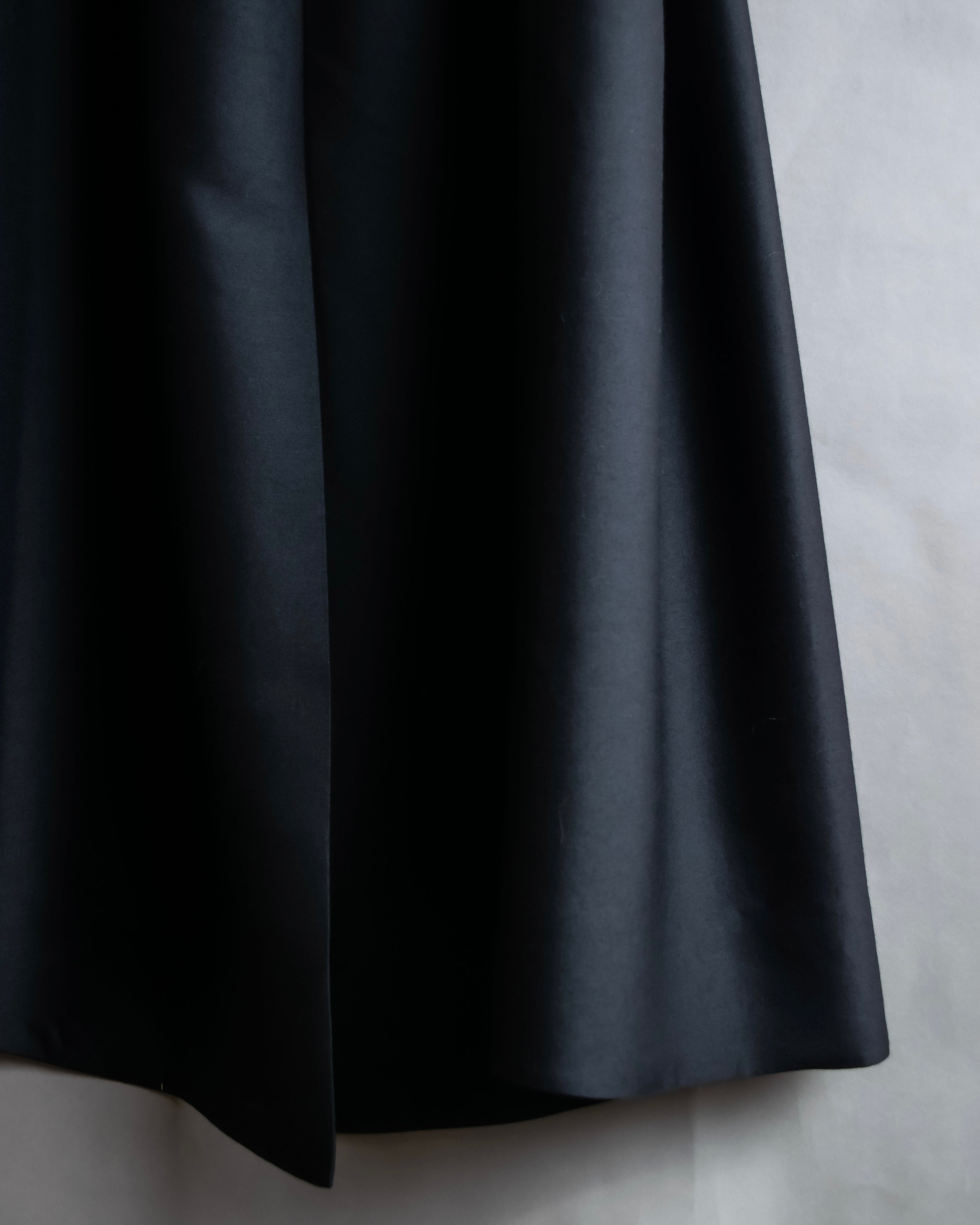 "WE11DONE" Flare silhouette super maxi skirt