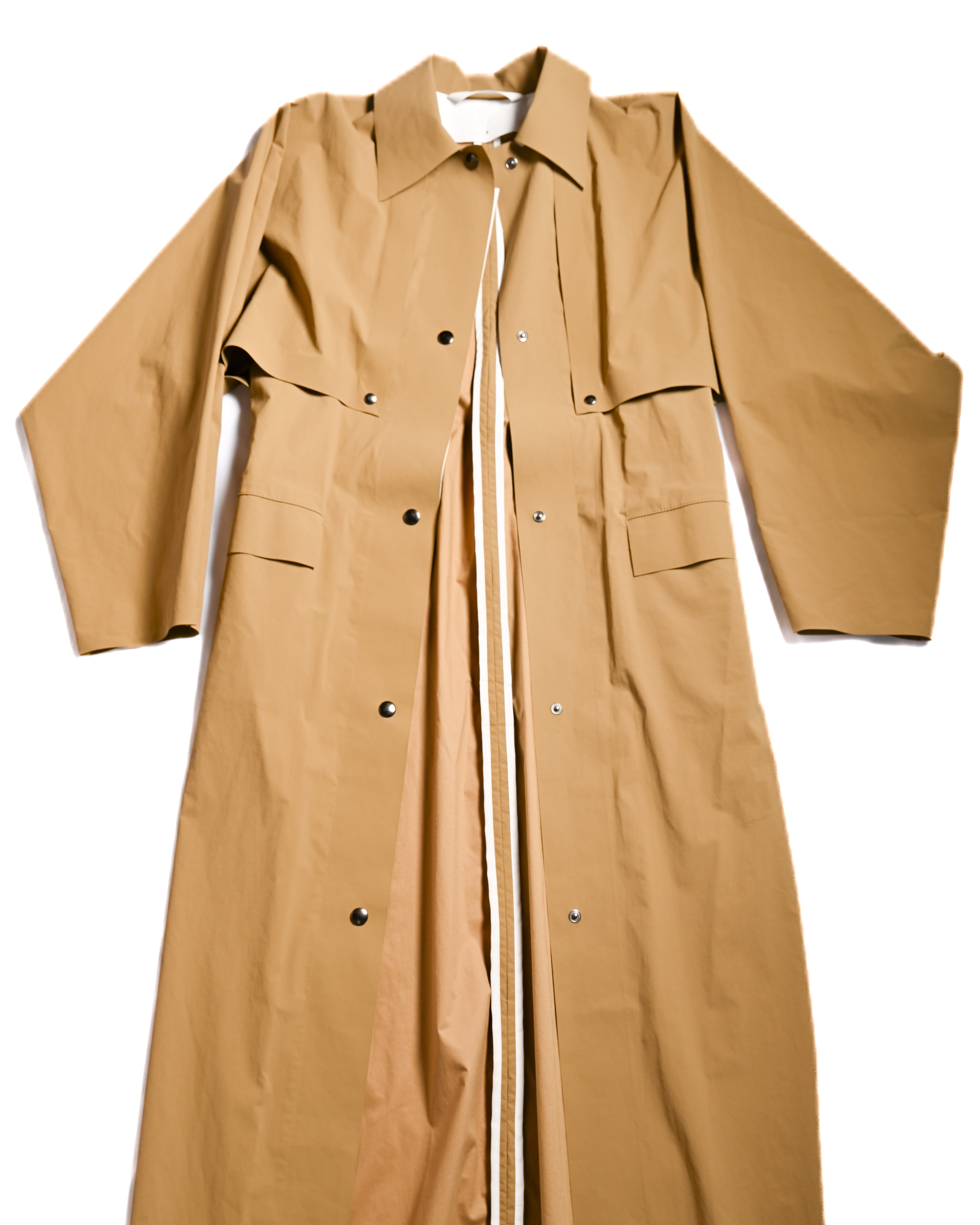 KASSL EDITION/ 20SS Patch Button Designed Rain Coat – MOOD