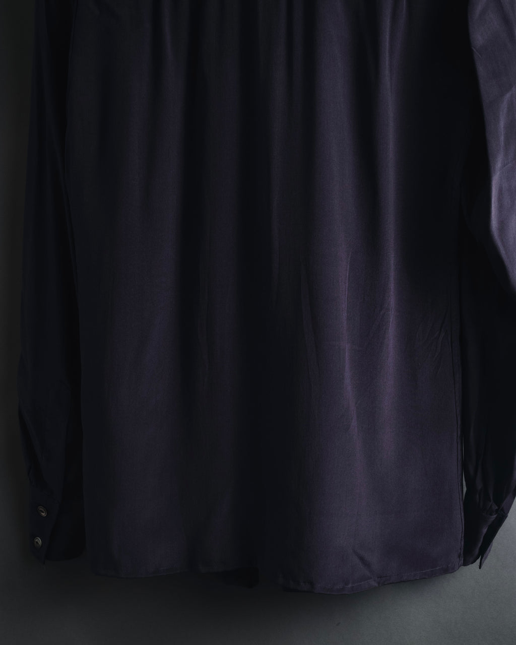 "Yves Saint Laurent" Late 80s silk bow tie blouse