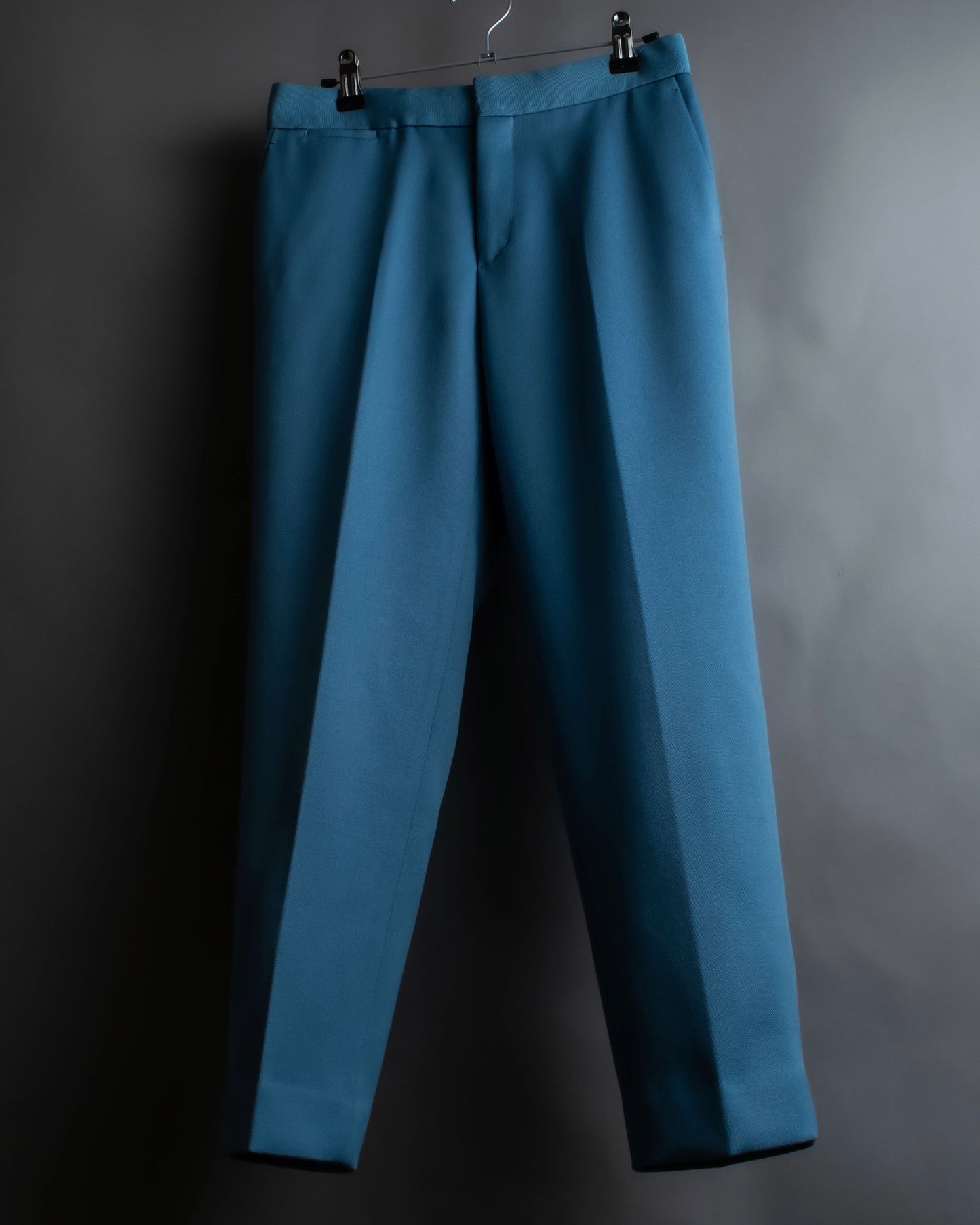 "DRAWER" Beautiful light blue tapered silhouette slacks