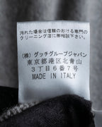 "GUCCI" Cashmere brand double zipper blouson