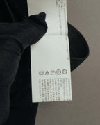 "Rick Owens Lilies" 10's-12's Vintage asymmetrical drape jersey midi skirt