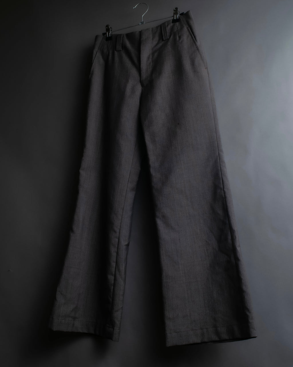 "JUNYA WATANABE COMME des GARCONS" Greige color wide flare slacks