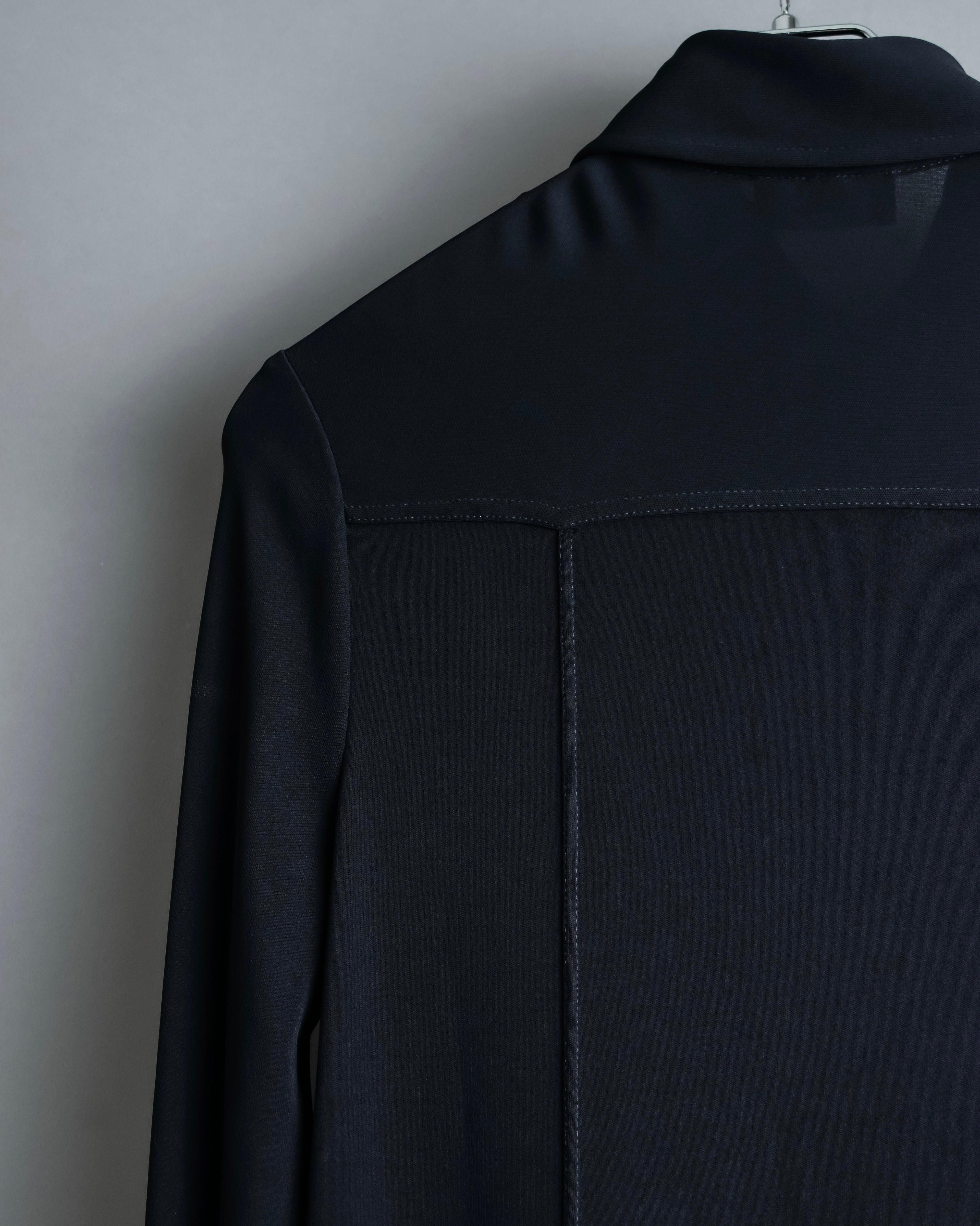 "GUCCI" Drawstring design pintuck long shirt