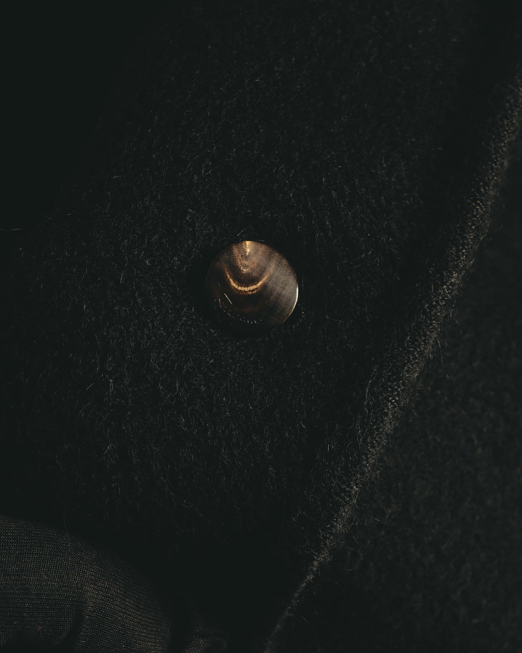 -SPECIAL- "Salvatore Ferragamo" 90's-00's Alpaca wool oversized shawl collar long coat
