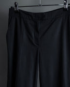 "Christian Dior Boutique Paris" Beautiful waistline wide silhouette Slacks