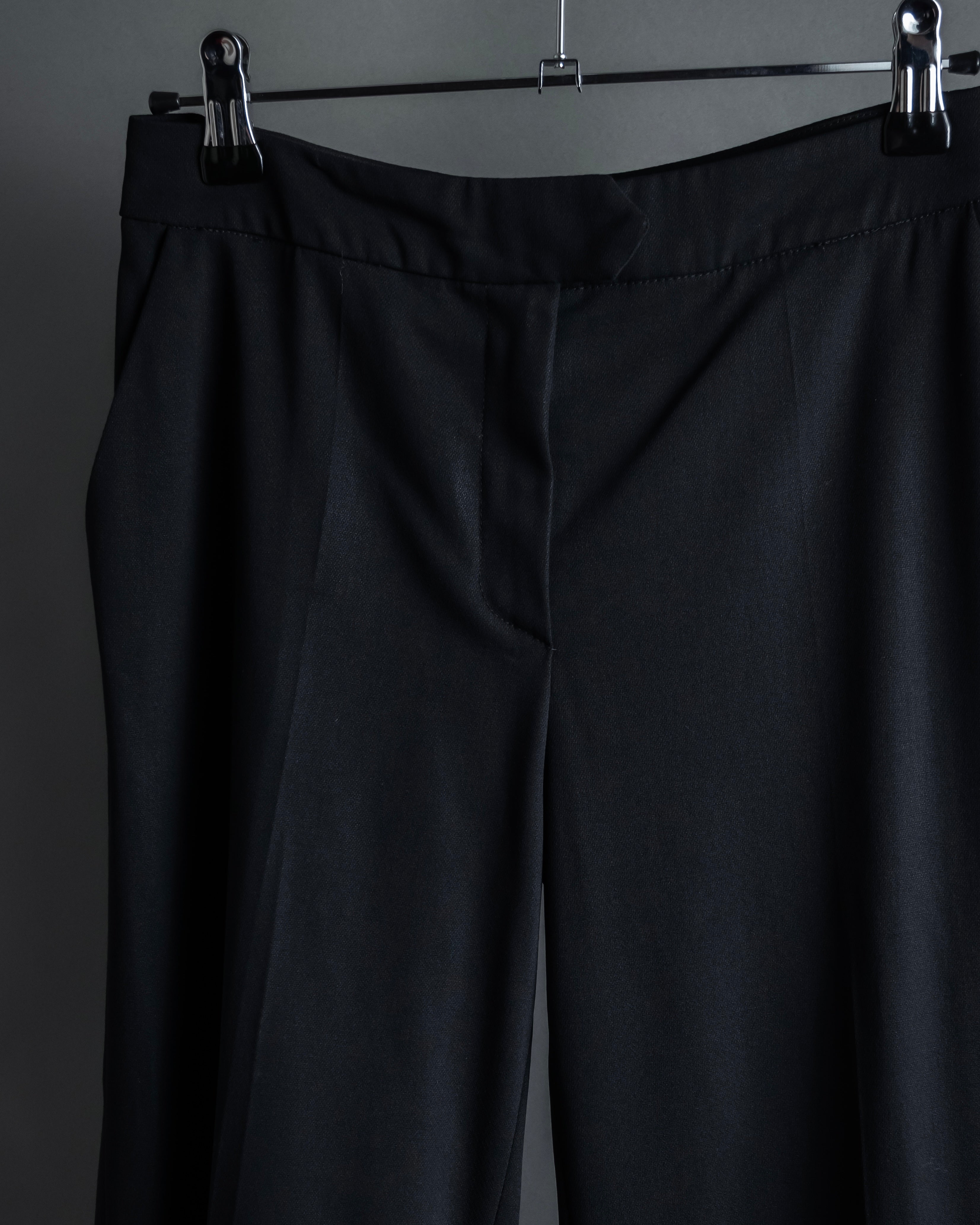 "Christian Dior Boutique Paris" Beautiful waistline wide silhouette Slacks