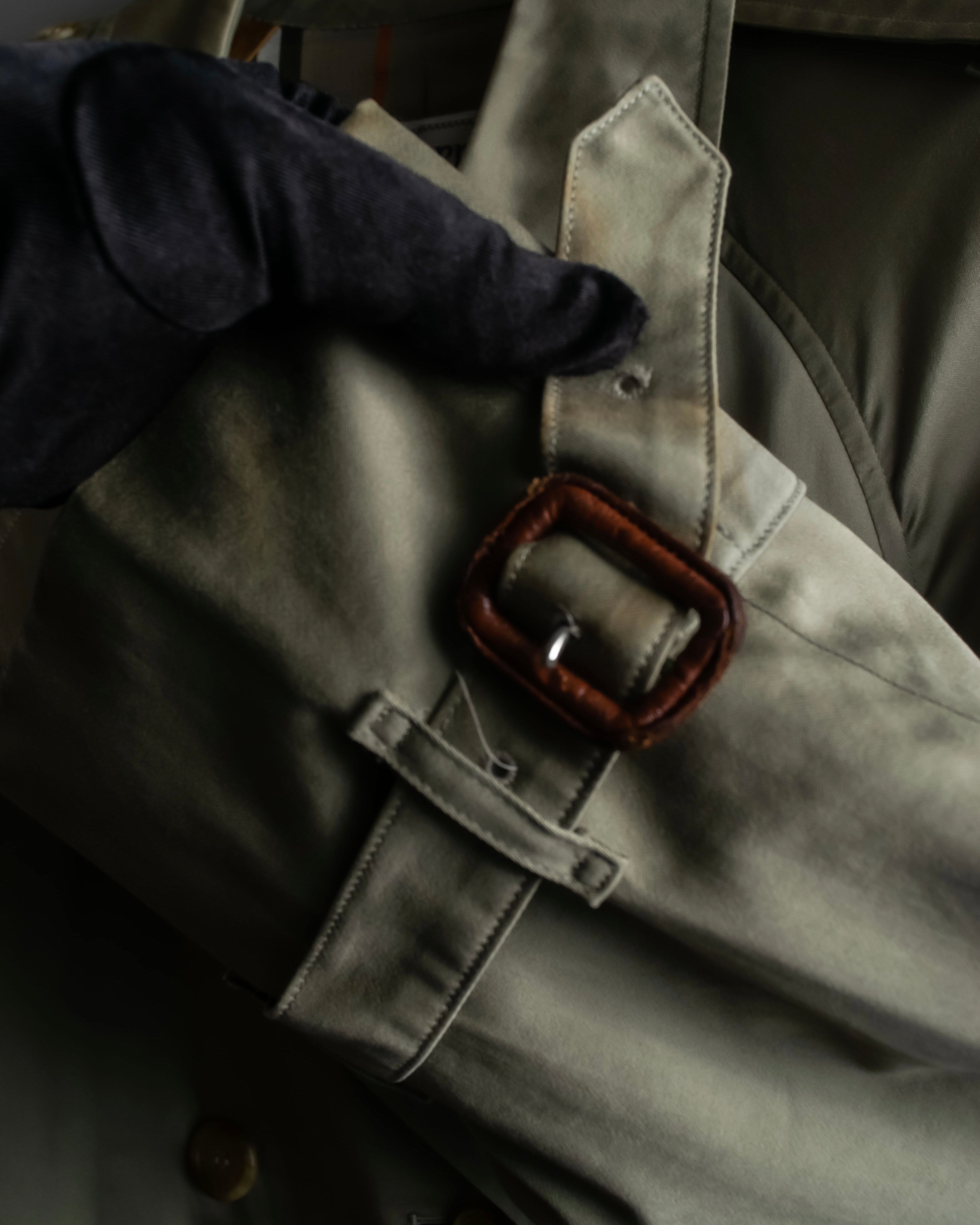 "Burberrys" Vintage water-repellent cotton oversized trench coat