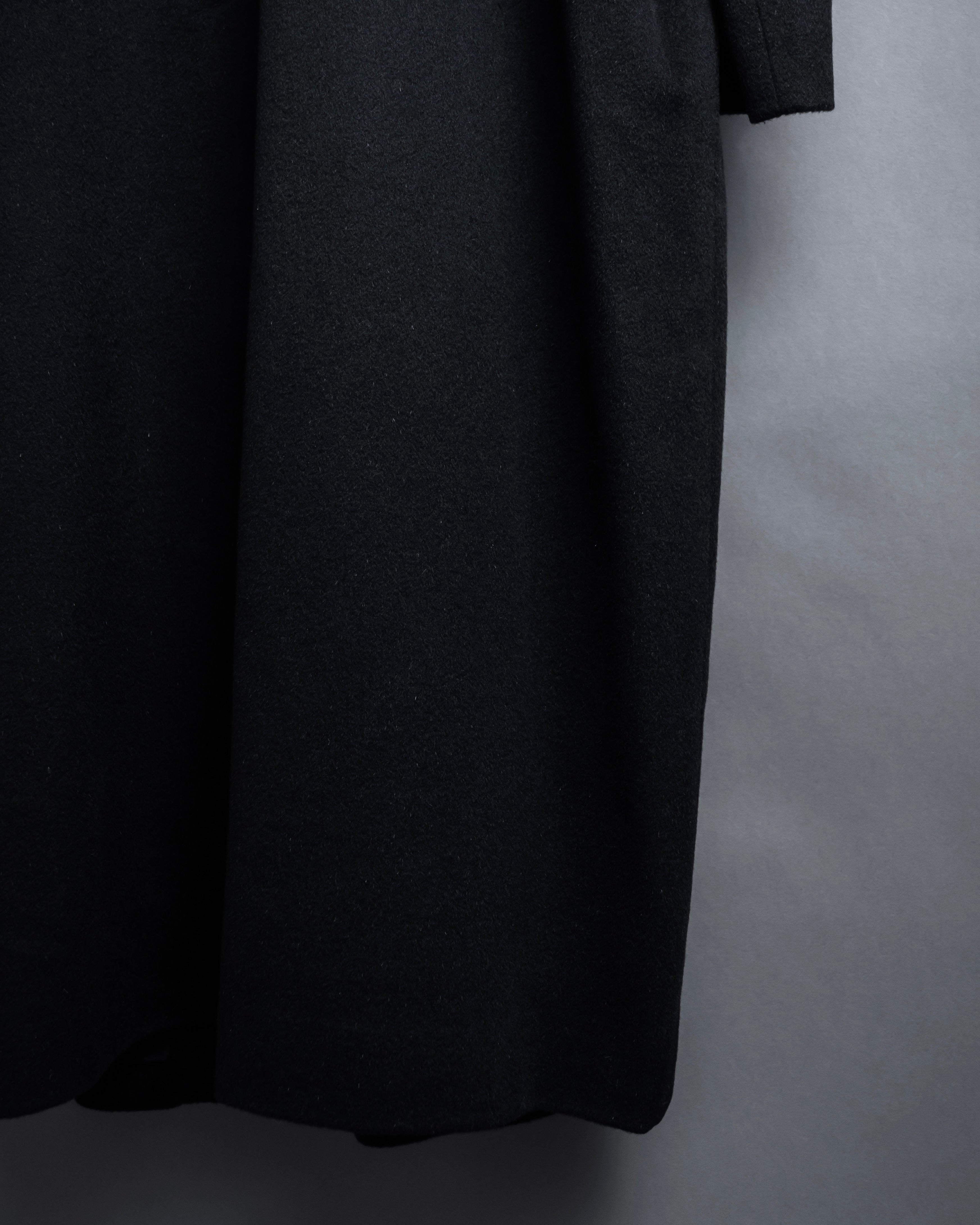 "FENDI" Manufactured in 1989 cashmere stand collar coat