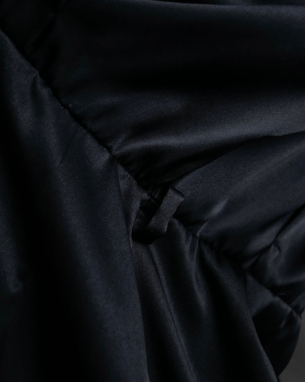 "JEAN PAUL GAULTIER" Beautiful glossy shirt dress