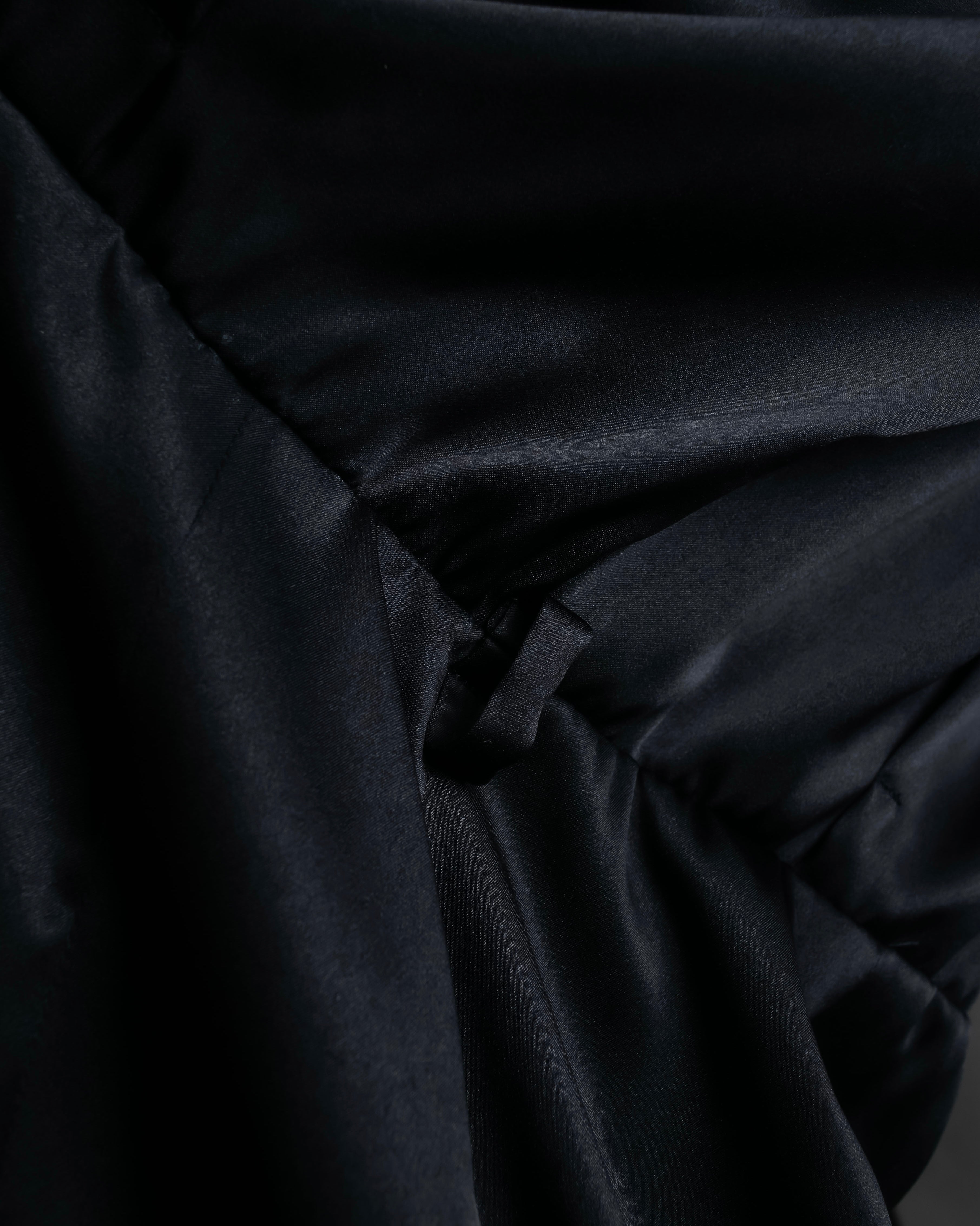 "JEAN PAUL GAULTIER" Beautiful glossy shirt dress