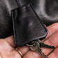 "PRADA" Frill docking one handle leather bag