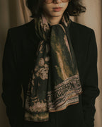 “Jean Paul Gaultier” Printed portrait large scarf