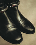 "Yves Saint Laurent" 90's Logo hardware knee-high boots