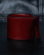 "Hermes" Leather interlocking bangle