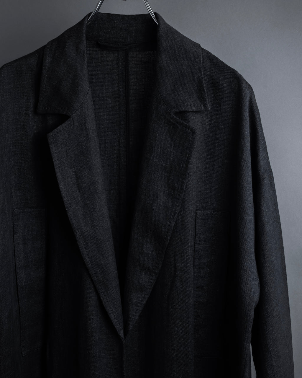 "Max Mara Studio" Straight fitting single-piece long coat