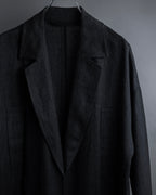 "Max Mara Studio" Straight fitting single-piece long coat