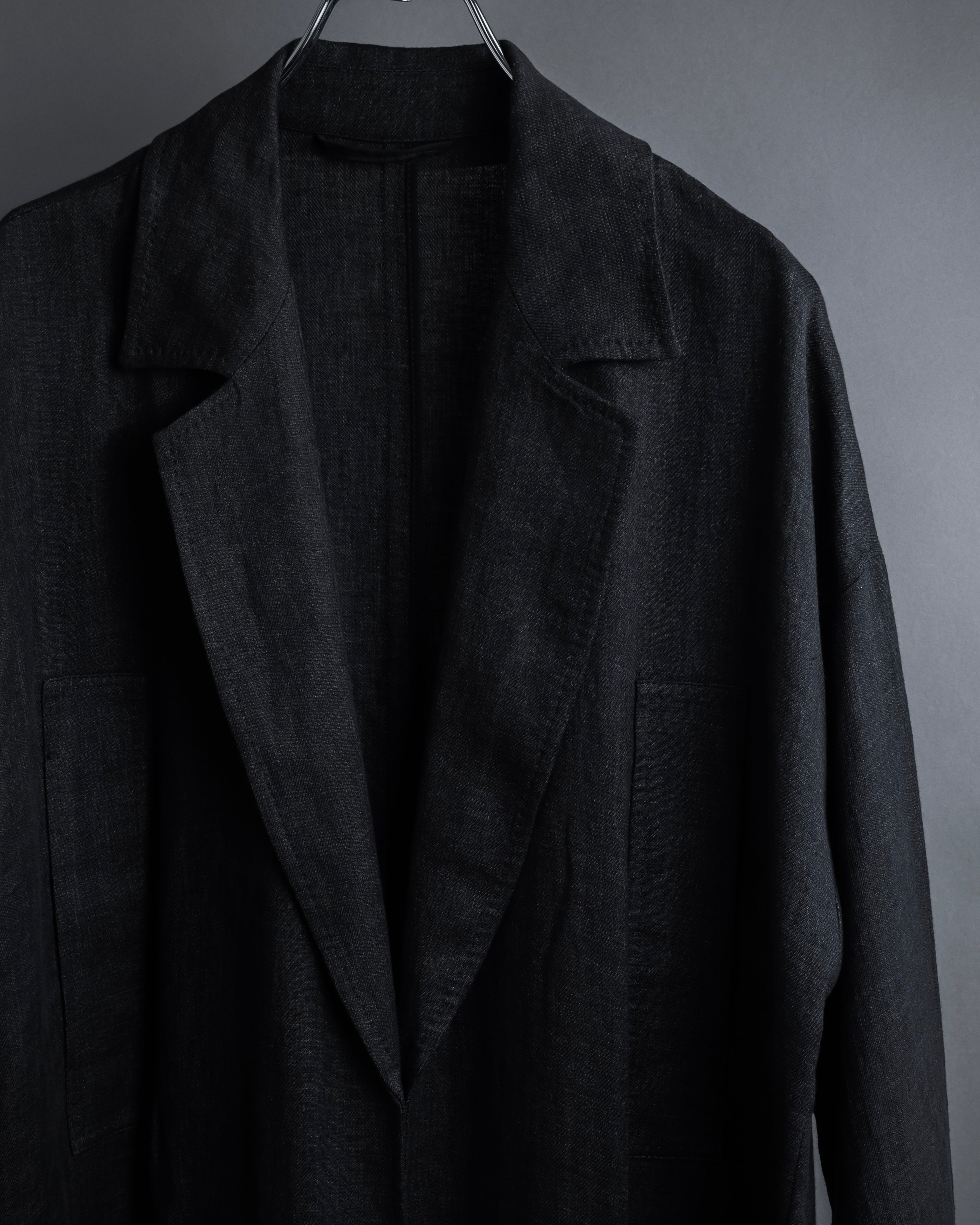 "Max Mara Studio" Straight fitting single-piece long coat