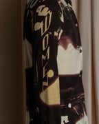 "JEAN PAUL GAULTIER" City night view graphic shirt