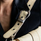 "Christian Dior" Gaucho saddle one shoulder leather bag