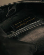 “Salvatore Ferragamo” 90’s Vara ribbon half moon chain bag