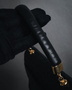 –SPECIAL– "BOTTEGA VENETA"
Late 80s–Early 90s Intrecciato trapezoid leather bag