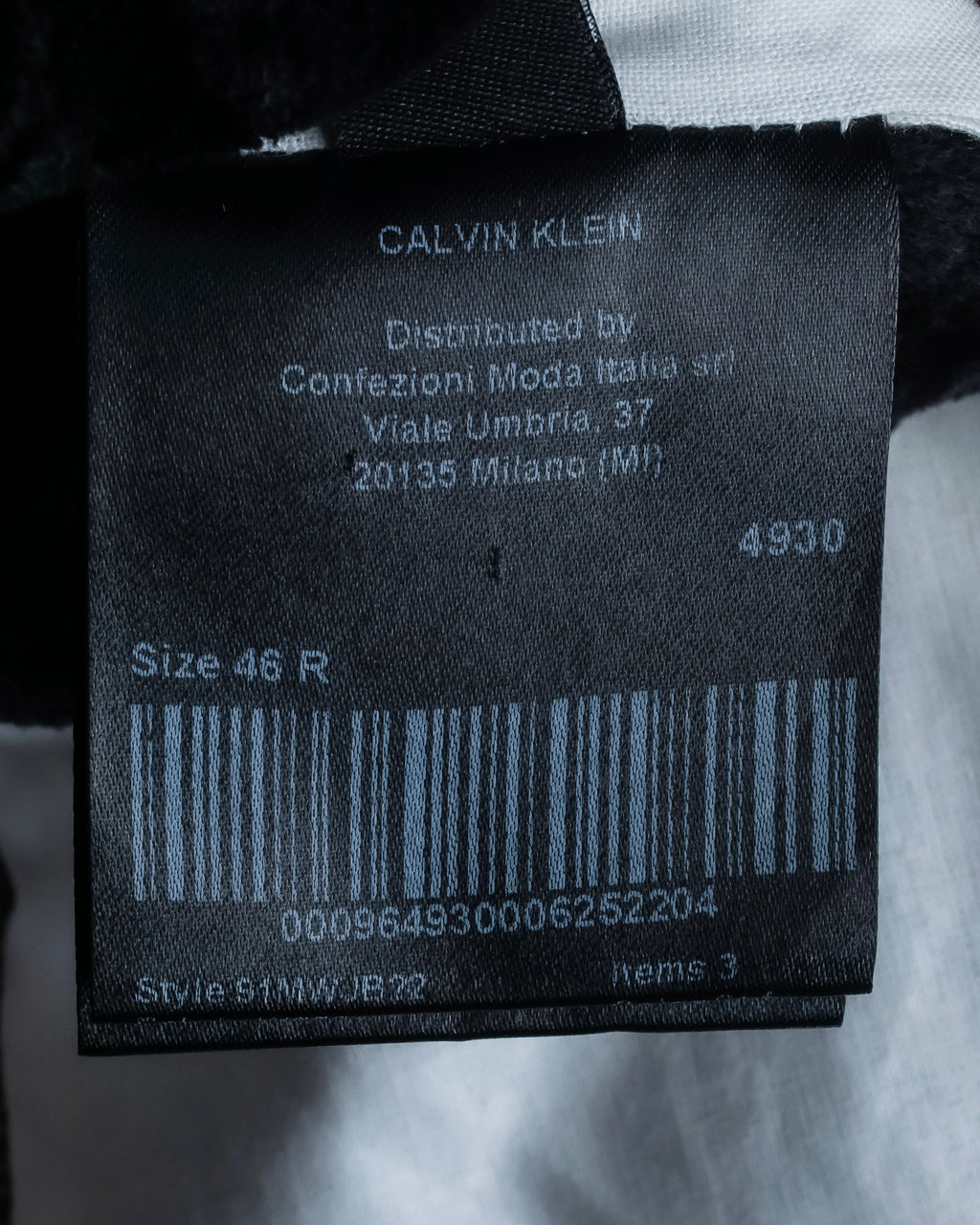 "Calvin Klein" Glen check oversized double breasted jacket