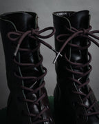“tricot COMME des GARÇONS”
1990’s-00’s Lace-up military boots