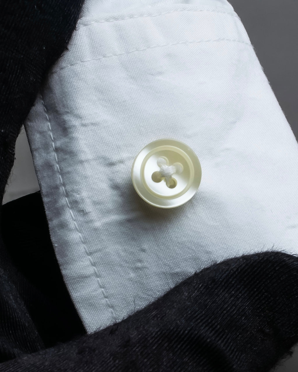 "ARMANI EXCHANGE" Different weave patterns cotton shirt