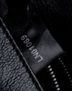 "JIL SANDER" Large flap design Harako leather shoulder bag