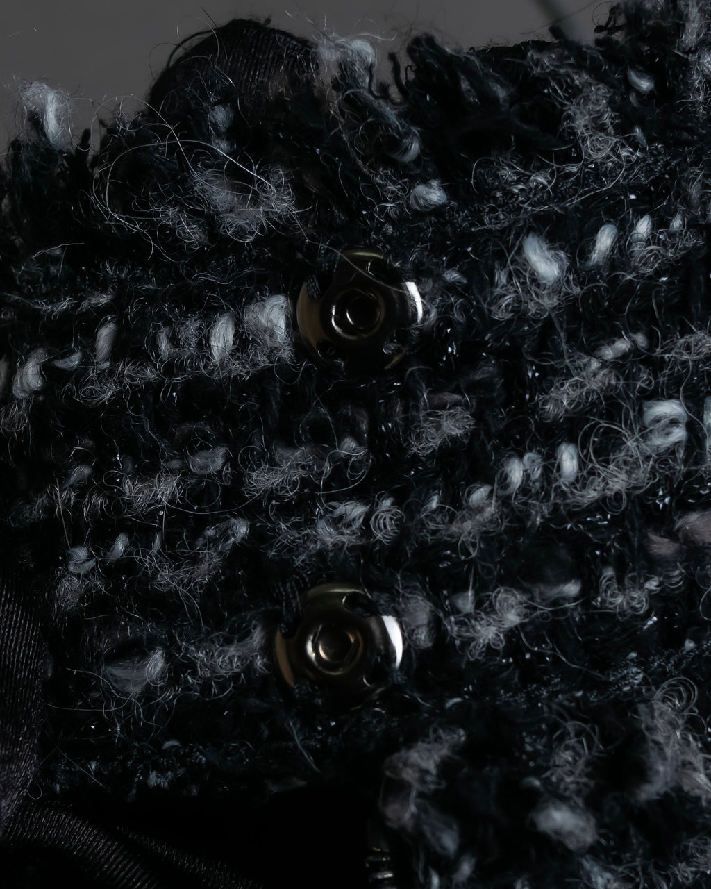 "Dolce &amp; Gabbana" Tweed raw edge flared skirt