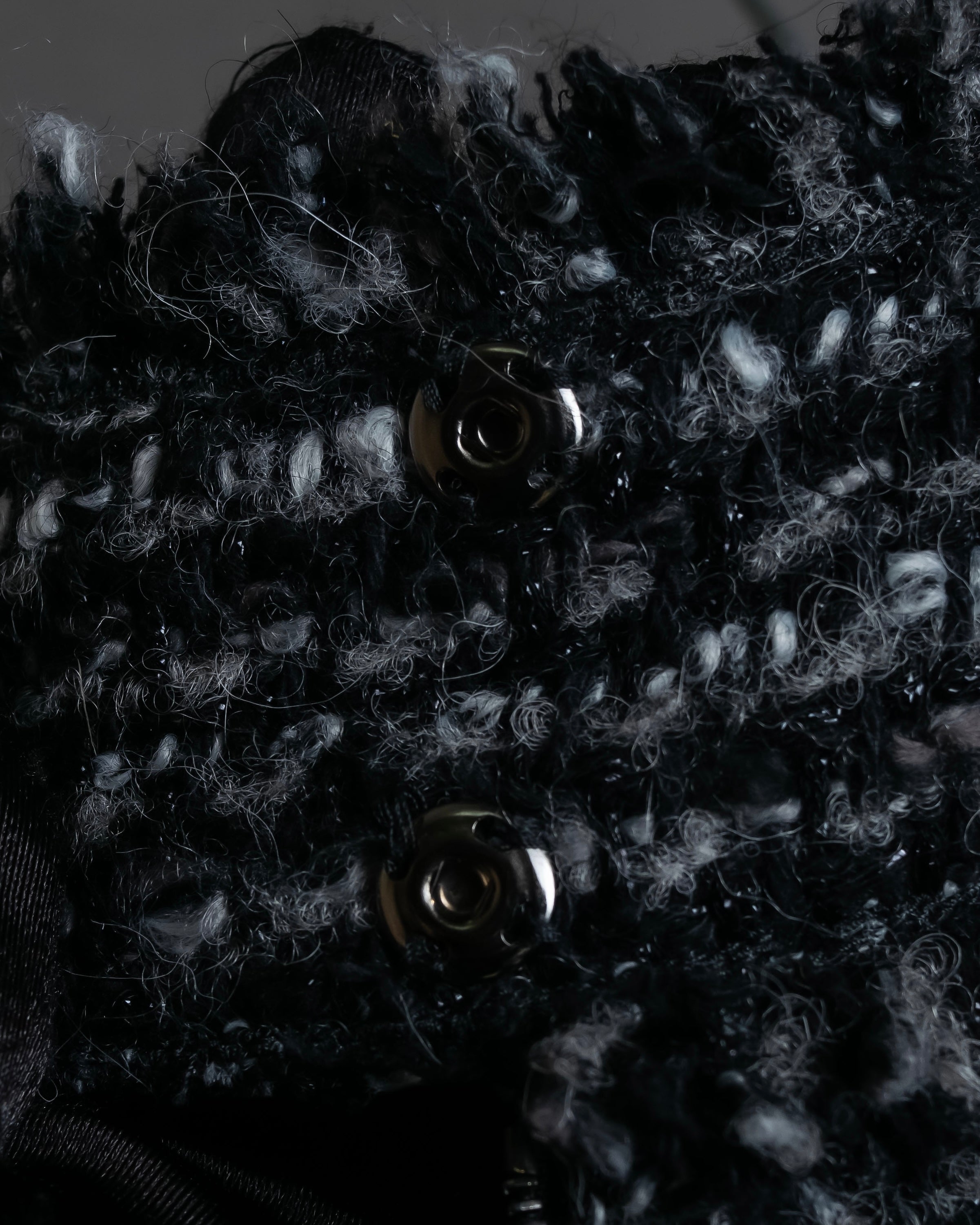 "Dolce &amp; Gabbana" Tweed raw edge flared skirt