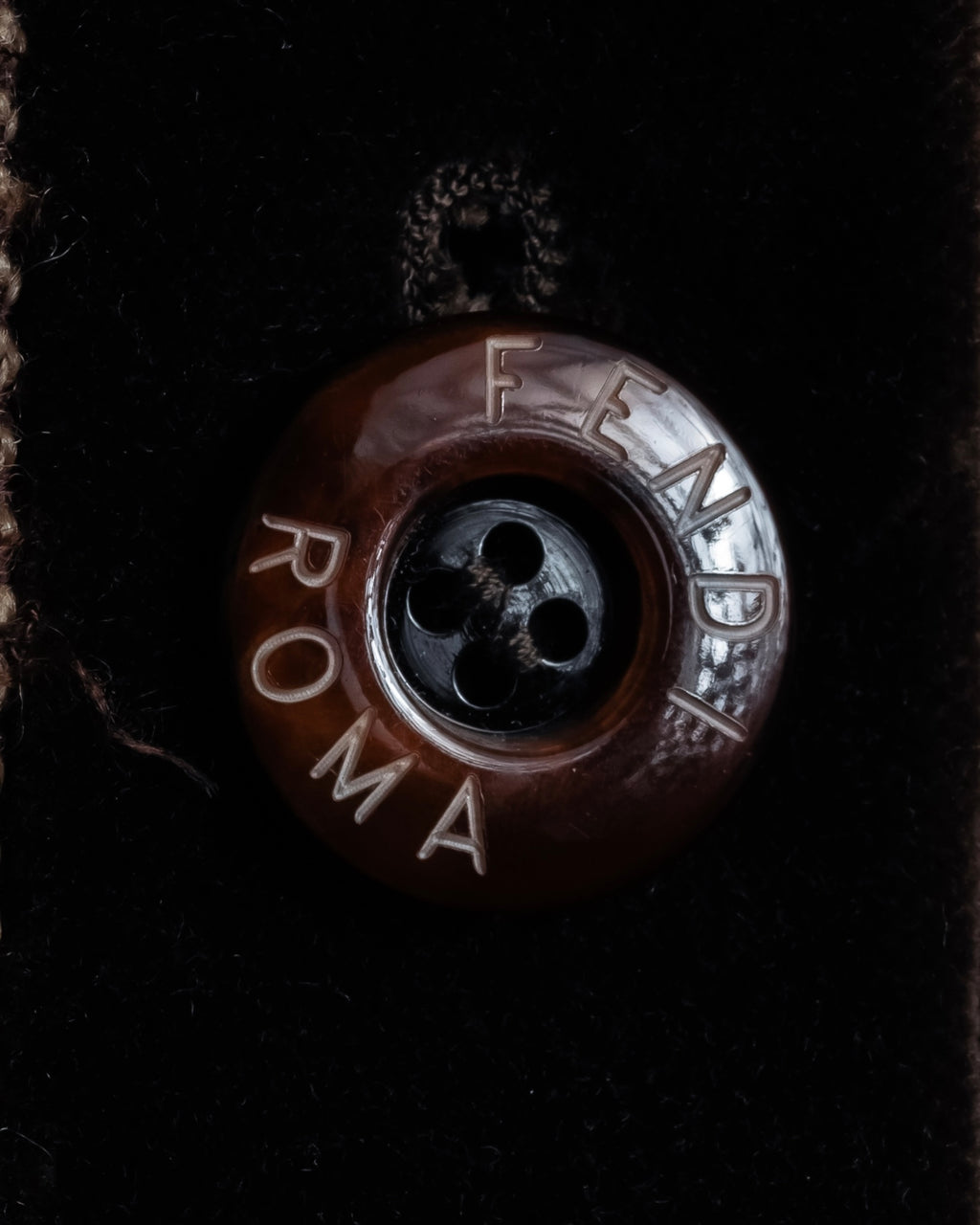 "FENDI" Velvet switching design herringbone set up