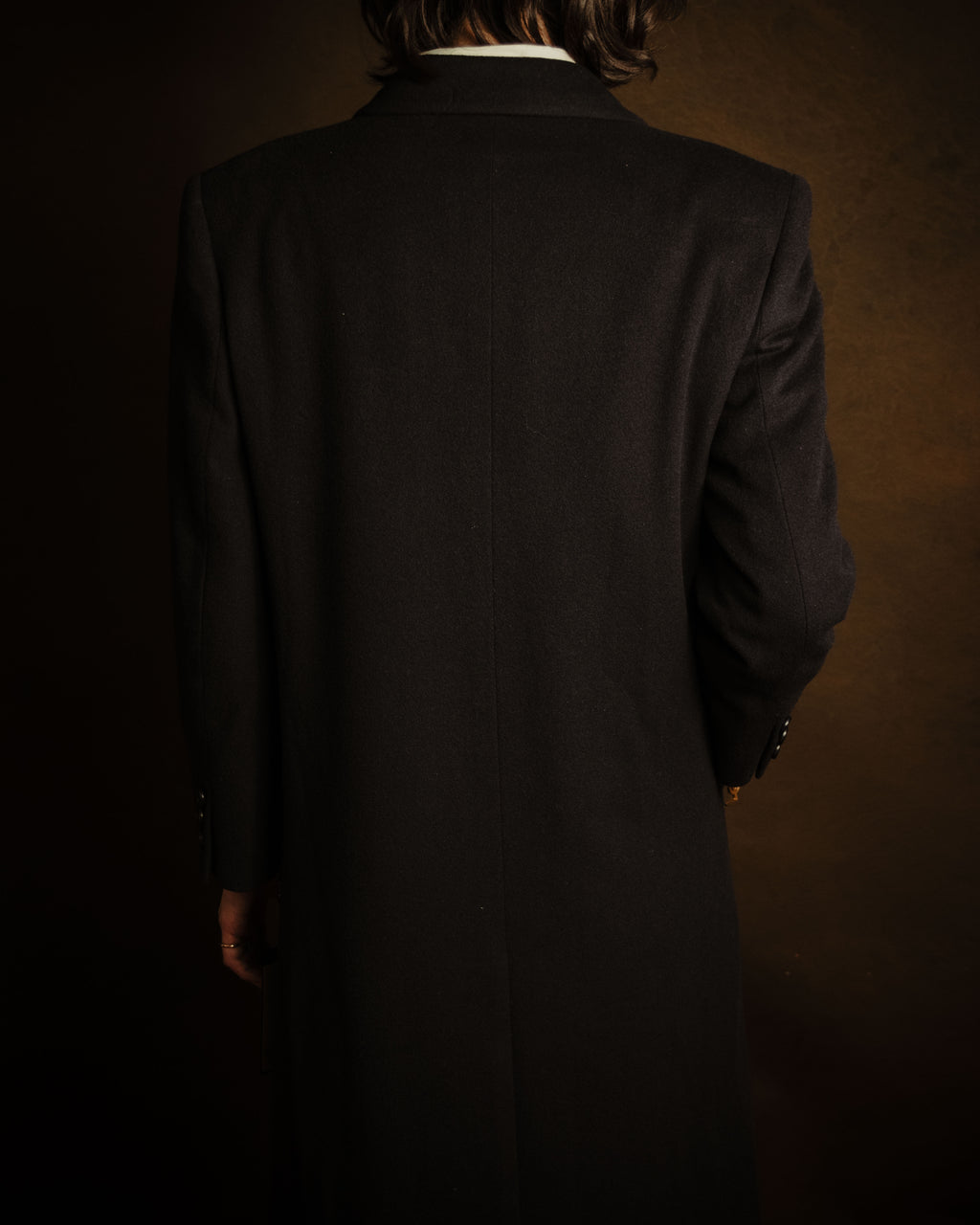 –SPECIAL– "BURBERRYS" Late 80’s-early 90’s wool and cashmere double-breasted chester coat