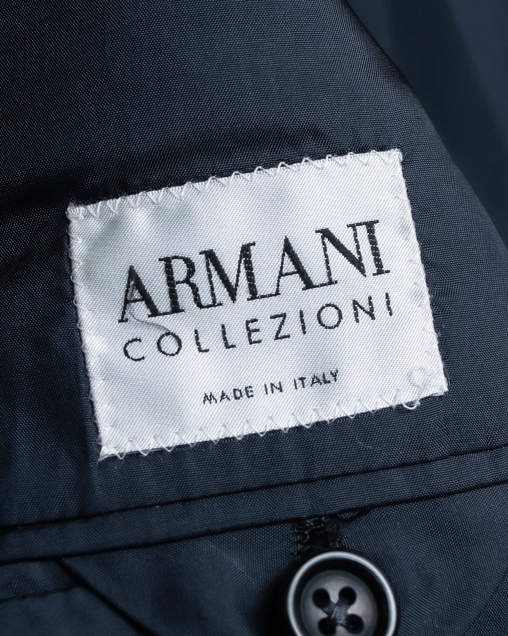 "ARMANI COLLEZIONI" Herringbone weave classical detail set up