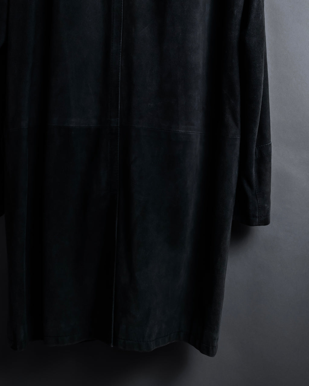 -SPECIAL- "GUCCI" 1998's-01's Tom Ford period beautiful faded suede long coat