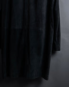 -SPECIAL- "GUCCI" 1998's-01's Tom Ford period beautiful faded suede long coat